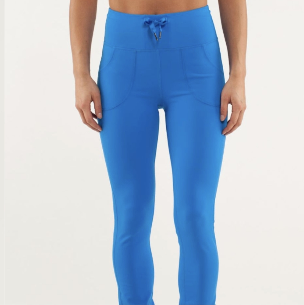 Lululemon Skinny Will Pant Beaming Blue * cropped